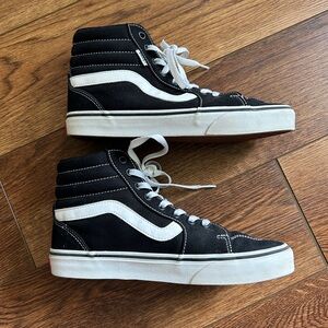 Vans High Top Canvas Sneakers